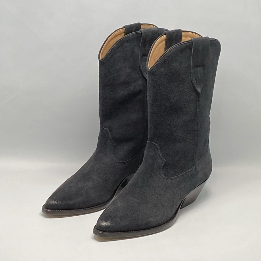 Isabel Marant Duerto Suede Western Cowboy Boots size 37